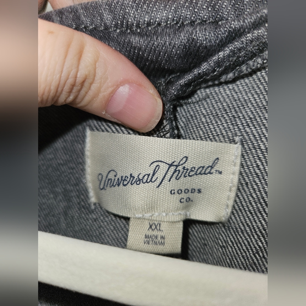 Universal Thread Denim Wrap Dress - image 8